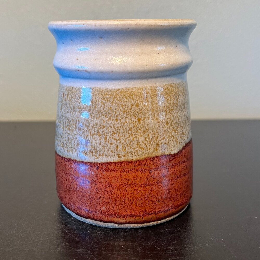 Handcrafted Hand Thrown Earth Toned Glazed Pottery Mug ~ Hygge - Picture 2 of 12